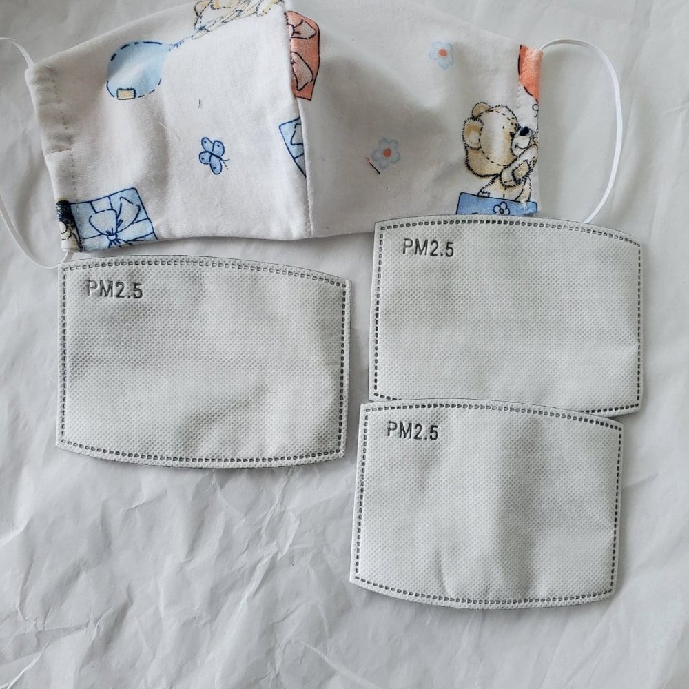 Face Mask with 2 filters included